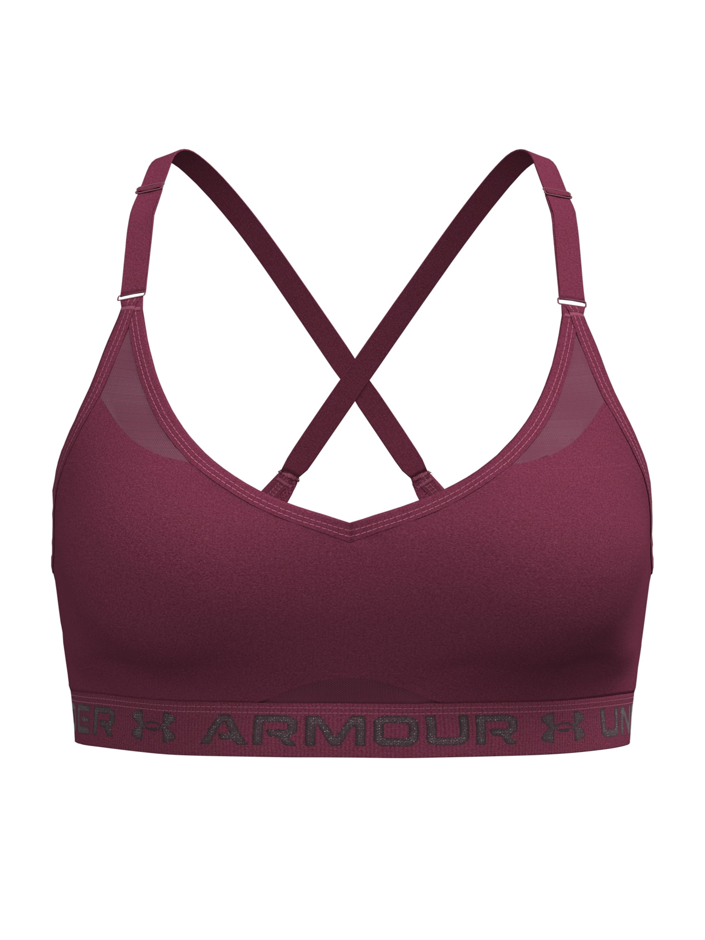 UNDER ARMOUR Sport bh in Rood: voorkant