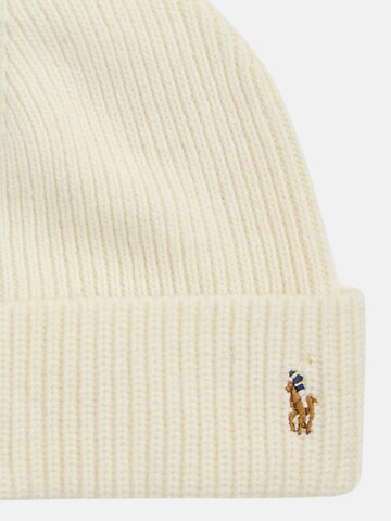Berretto 'POLO RALPH LAUREN cappello CAPPELLO' di Polo Ralph Lauren in bianco