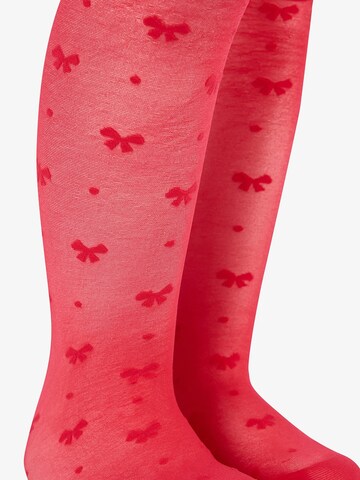 Penti Strumpfhose 'PENTI Mädchen Pretty Bowtie Stripe Strumpfhose'‌‌‌‌‌‌‌‌‌‌ in Rot