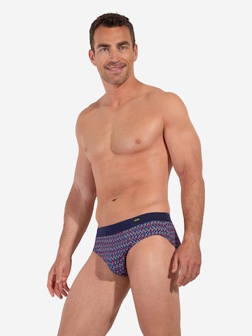 Slip ' Comfort Mini Briefs Ocean Drive ' HOM en bleu : devant