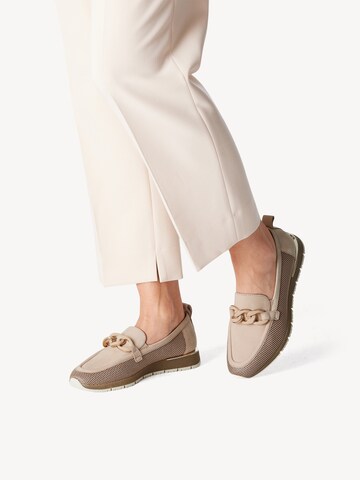 TAMARIS Instappers in Beige: voorkant