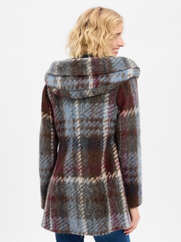 Amber & June Between-Seasons Coat in Blue