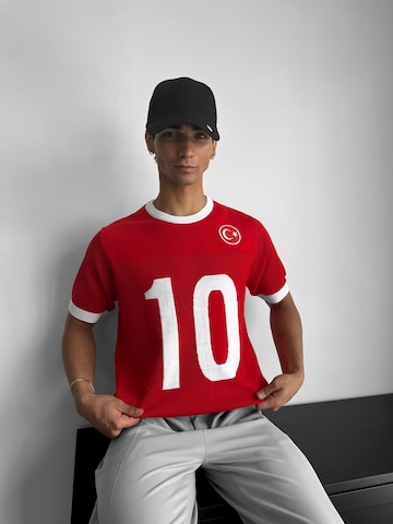 T-Shirt Kleidermafia en rouge
