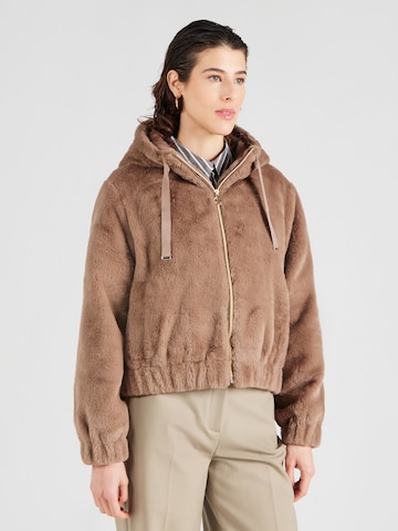 s.Oliver BLACK LABEL Between-season jacket in Brown: front