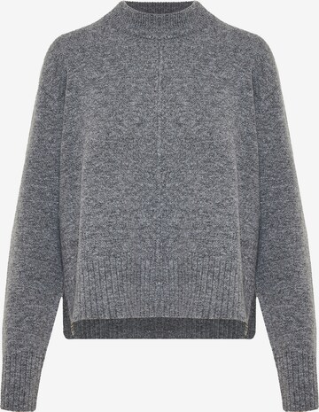 Pull-over Funky Buddha en gris : devant