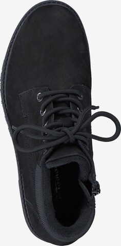 TAMARIS Lace-Up Ankle Boots in Black