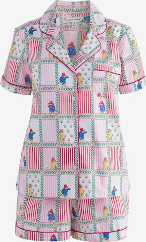 rožinė Cath Kidston Pižama su šortais 'Paddington': priekis