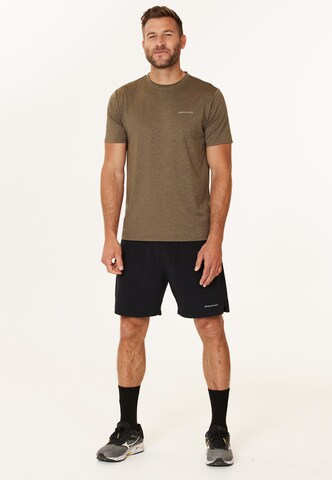 ENDURANCE Regular fit Performance Shirt 'Mell' in Brown