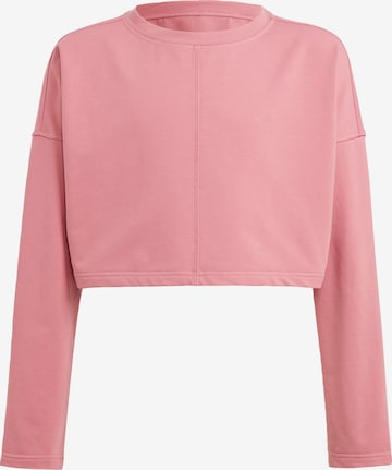 ADIDAS SPORTSWEAR Sports sweatshirt 'Aeroready ' in Pink: front