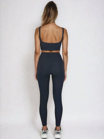 Flavia Valentini Skinny Leggings 'Nero' in Zwart
