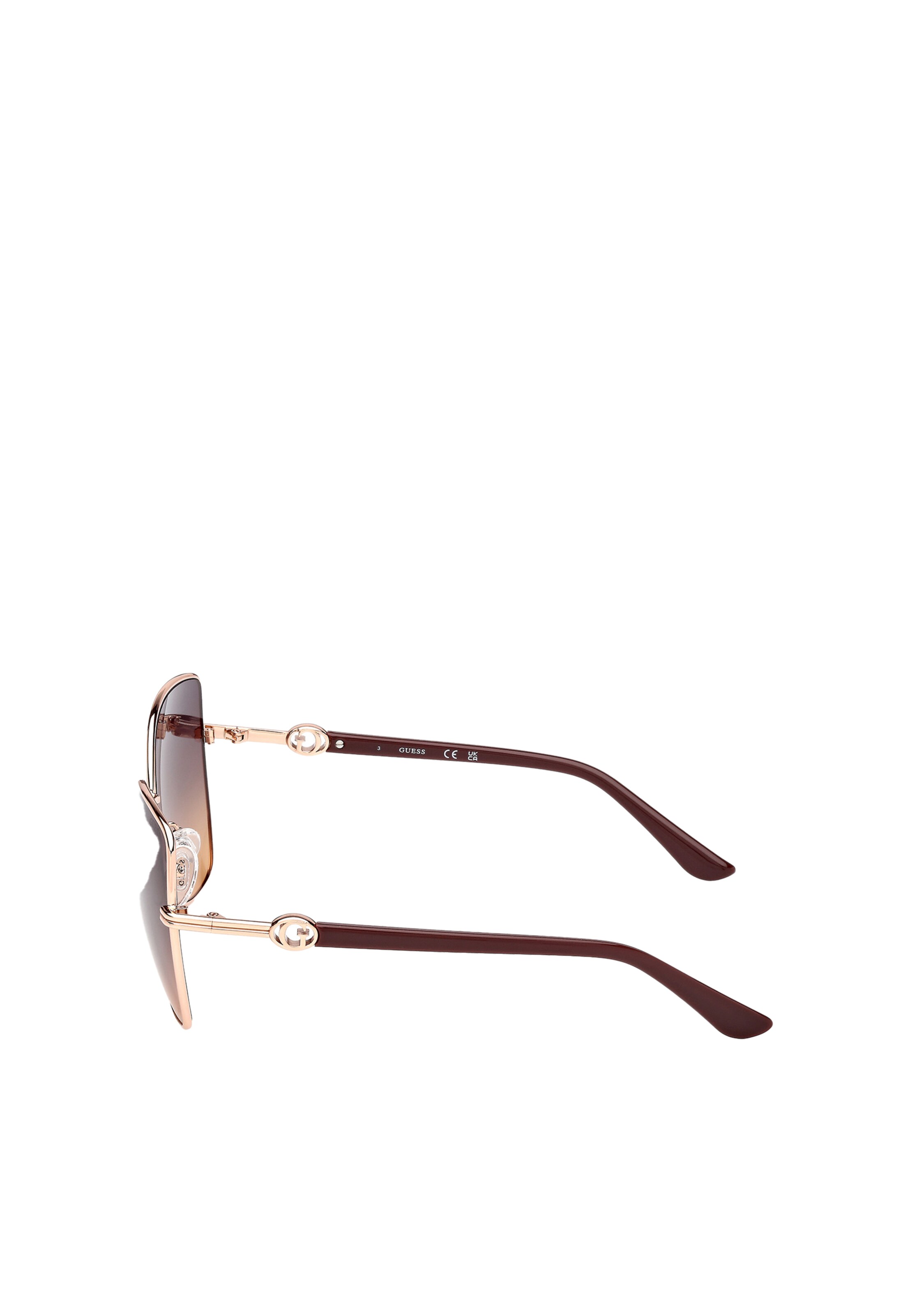 Lunettes de soleil GUESS en or