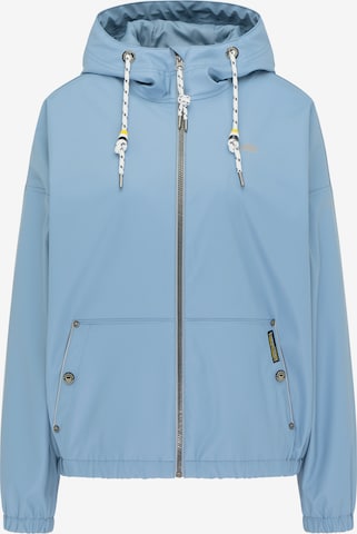 Schmuddelwedda Between-season jacket in Blue: front