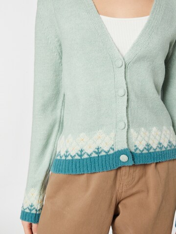 ONLY Knit Cardigan 'MELINE' in Green