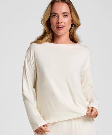 Hunkemöller Slaapshirt in Wit: voorkant
