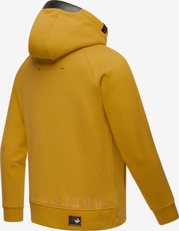STONE HARBOUR Sweat jacket 'Finn Luca' in Yellow