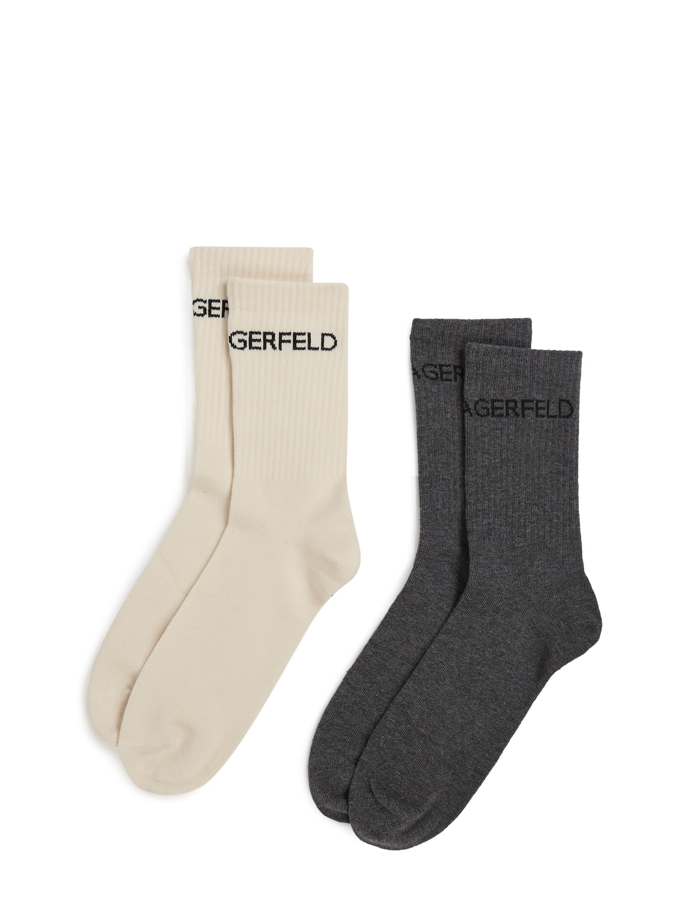 Karl Lagerfeld Nogavice | bež barva: sprednja stran