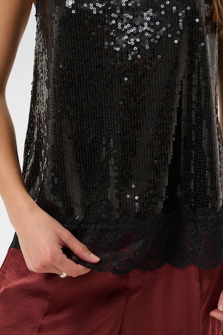 Kaffe Top 'Frances' in Schwarz