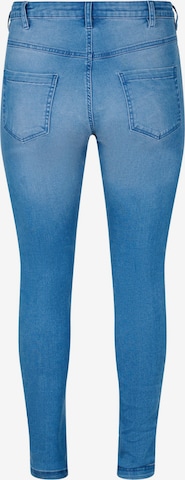 Zizzi Slimfit Jeans 'Emily' in Blau