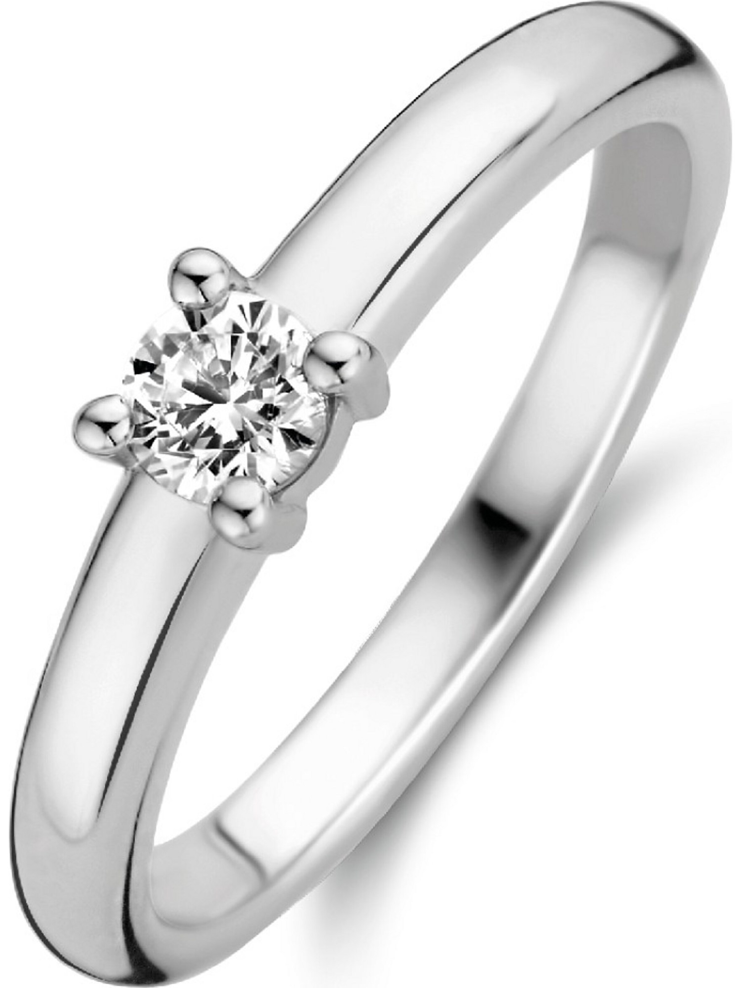 Ti Sento Milano Ring in Silber: Vorderseite