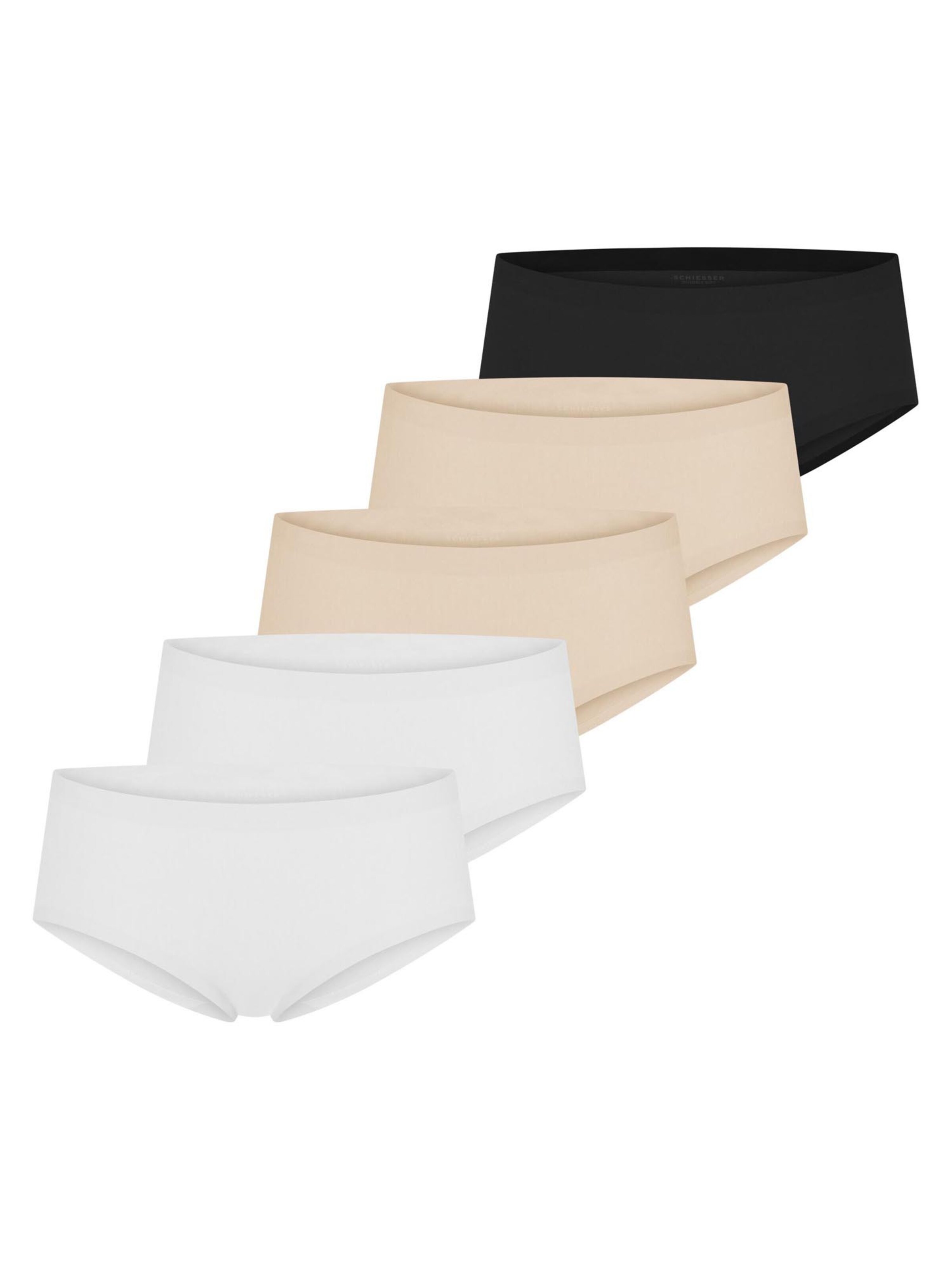SCHIESSER Panty 'Invisible Cotton' in Mixed colours: front