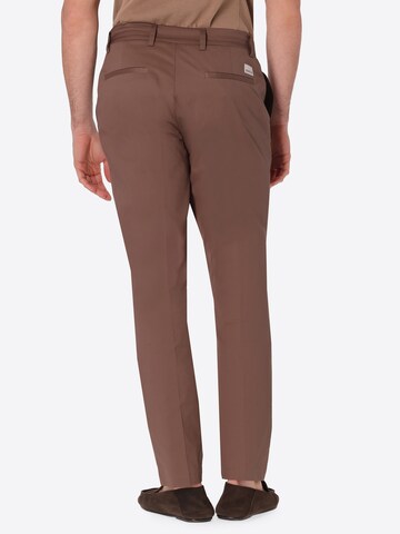 Regular Pantalon chino 'York' Distretto12 en marron
