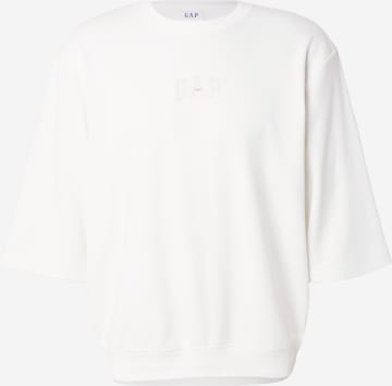 GAP Shirt in Wit: voorkant