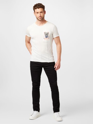 Key Largo T-Shirt 'GOD OF SPEED' in Weiß