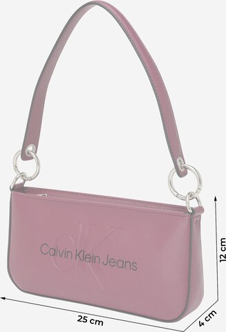 Borsa a spalla di Calvin Klein Jeans in lilla