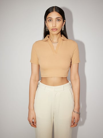 LeGer by Lena Gercke T-Shirt 'Mariel' in Beige: predná strana