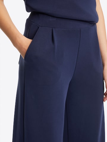 Rich & Royal Wide Leg Hose in Blau