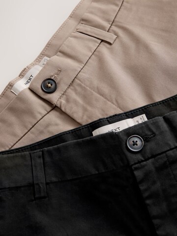 Coupe slim Pantalon chino Next en marron