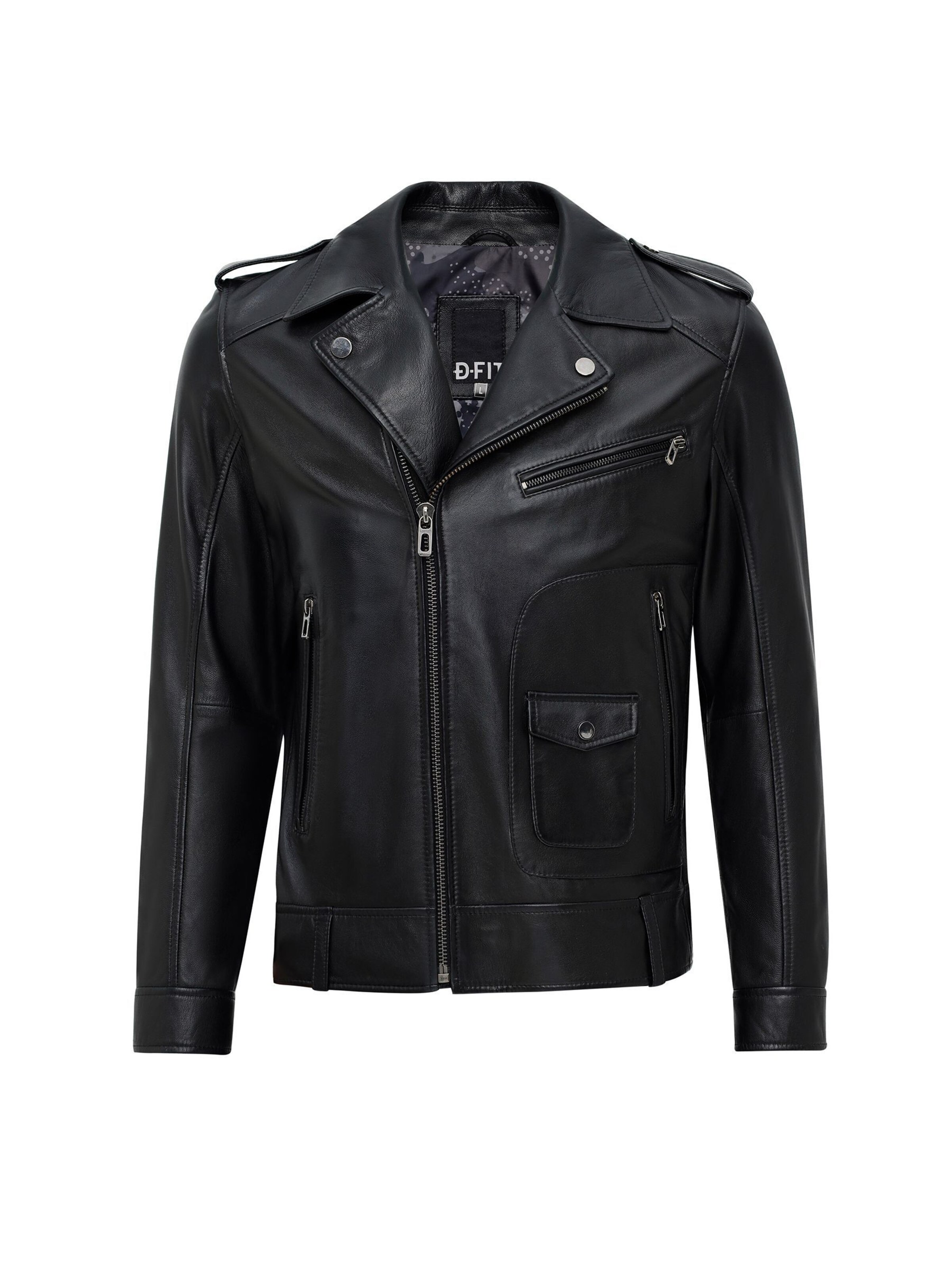 Derimod Tussenjas in Zwart: voorkant