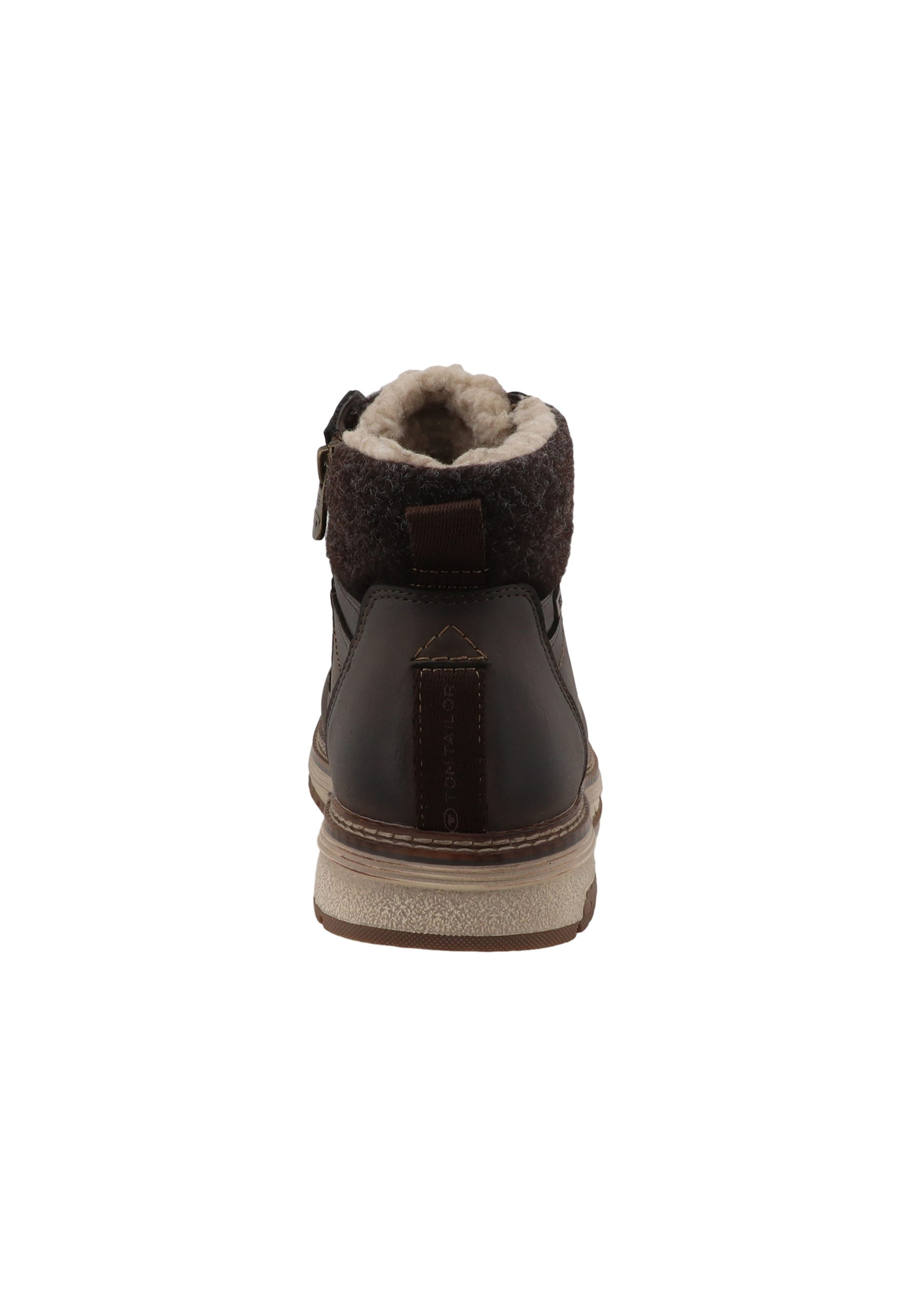 Stivale stringato di TOM TAILOR in marrone