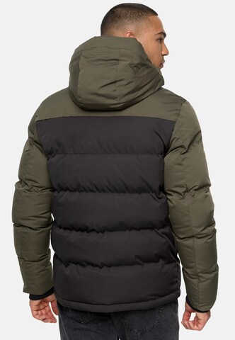 INDICODE JEANS Winterjas 'Agiotis' in Groen