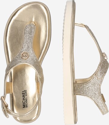 Michael Kors Kids Sandále 'BRANDY ZAHARA' - Zlatá