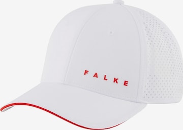 FALKE Sportcap in Weiß: Vorderseite
