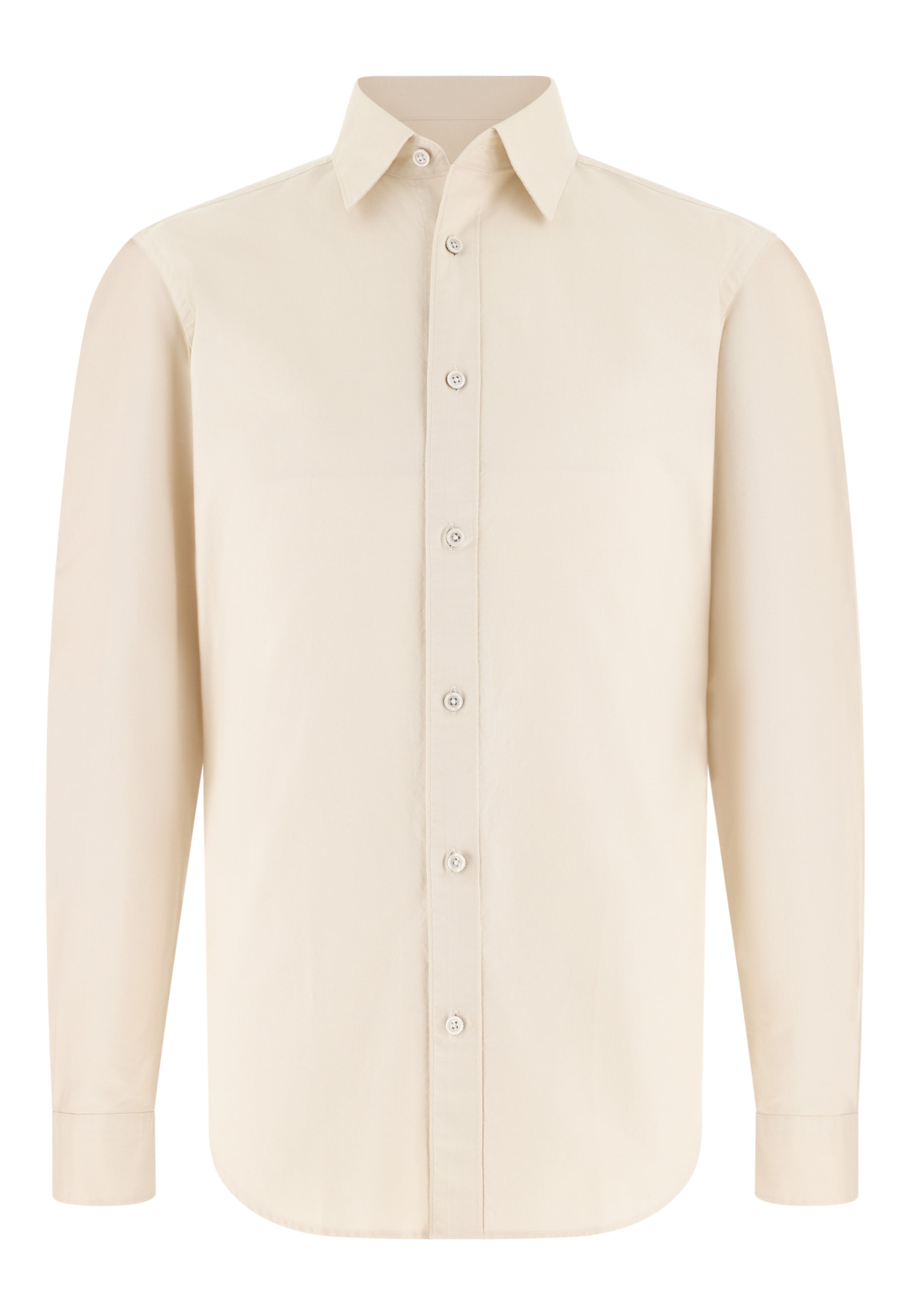 Chemise business Boggi Milano en beige : devant