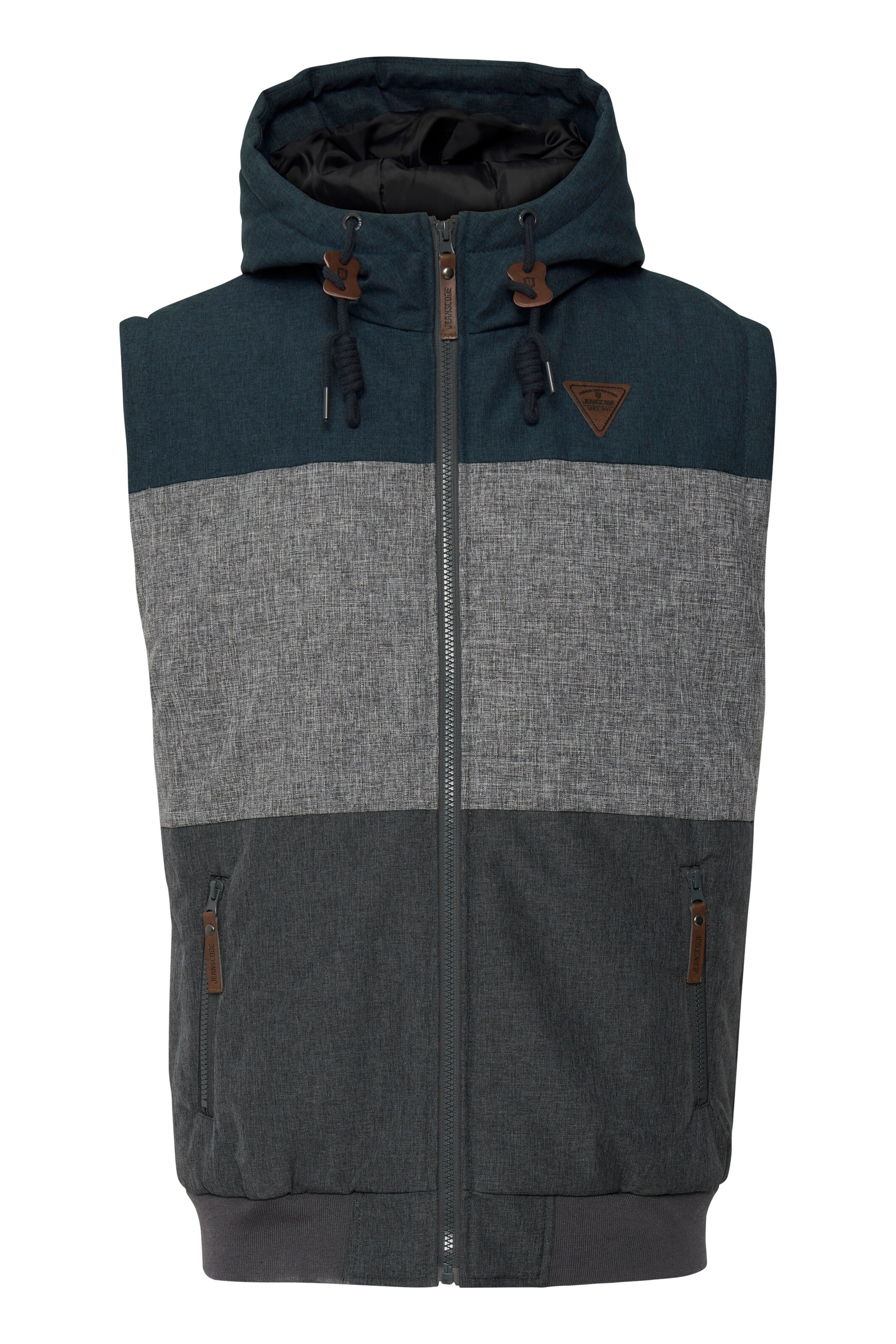 Gilet 'Lecter' di INDICODE JEANS in blu: frontale