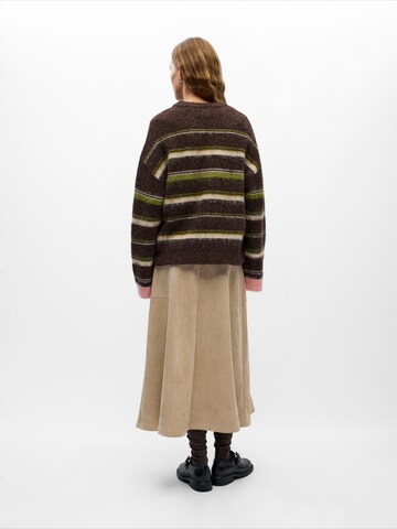 OBJECT Sweater 'OBJAlili' in Brown