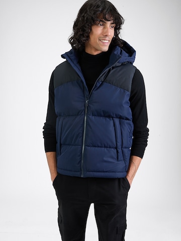 JACK & JONES Жилетка 'AERO' в Синий: спереди