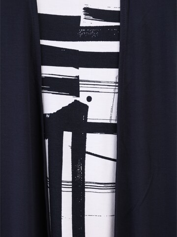 T-shirt Ulla Popken en bleu