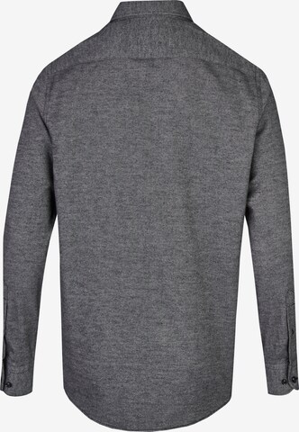 HECHTER PARIS Regular Fit Hemd in Grau