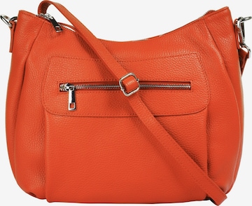 Samantha Look Crossbody Bag in Orange: front