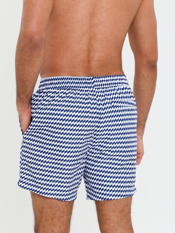 Threadbare Swim Trunks 'Denby' in Blue