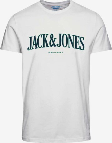Tricou 'HOOK' de la JACK & JONES pe albastru
