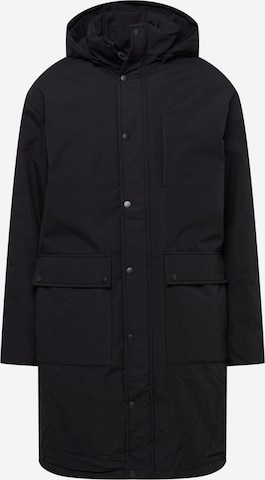ABOUT YOU Демисезонное пальто 'Paul' в Черный: спереди