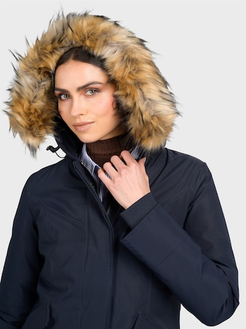 Canadian Classics - Casaco de inverno 'Fundy Bay' em azul: frente