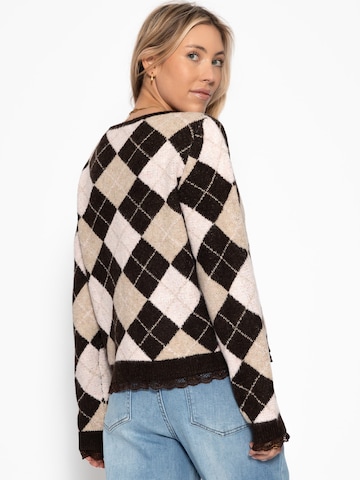 SASSYCLASSY Strickjacke‌‌‌‌‌‌‌‌ in Braun