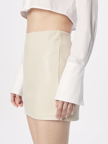 Gina Tricot Skirt 'Aya' in Beige