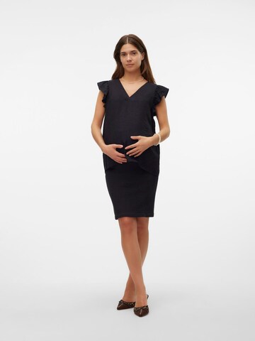 Vero Moda Maternity Blouse 'NATJA' in Zwart